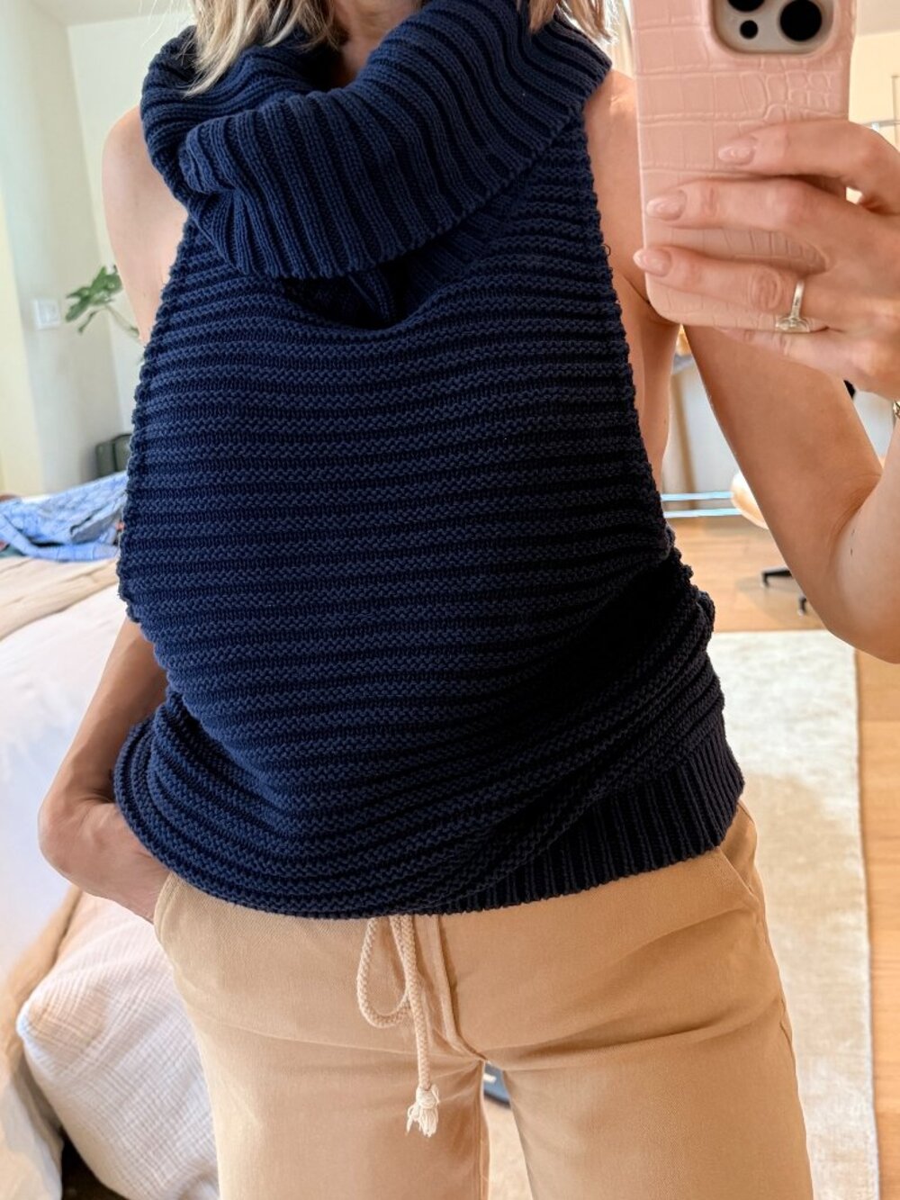 Super Sexy (But Chic) Sweater Vest